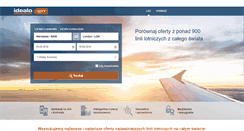 Desktop Screenshot of loty.idealo.pl